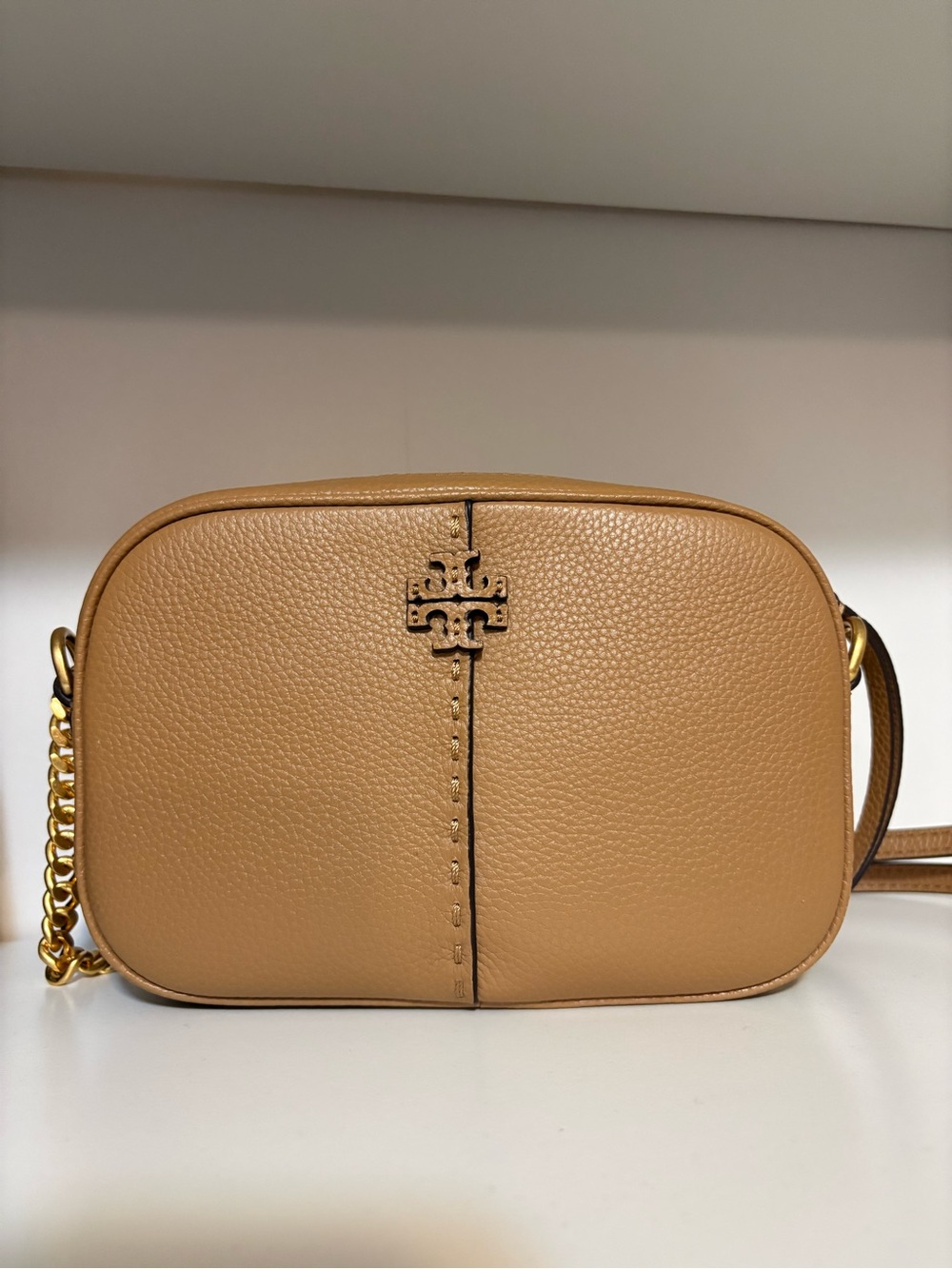Tory Burch McGraw Leather Camera Bag